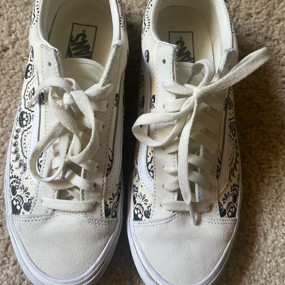 Vans Style 36 White “Bandanna” sneaker